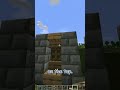 how to build a TUFF and OAK wall with NEW BLOCKS in minecraft update 1.21 #shorts