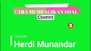 CARA MEMBAGIKAN SOAL QUIZIZZ