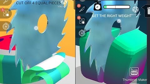 ASMR Slicing Cutting Game ! Very relaxing and satisfying All Levels Gameplay Walkthrough Android iOS