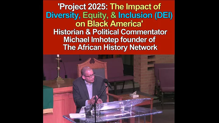 Project 2025: The Impact of Diversity, Equity, & Inclusion (DEI) on Black America - Part 2