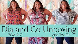 DIA AND CO PLUS SIZE FASHION UNBOXING # 7  | JULY 2020 | PLUS SIZE TRY ON Dia & co HAUL REVIEW