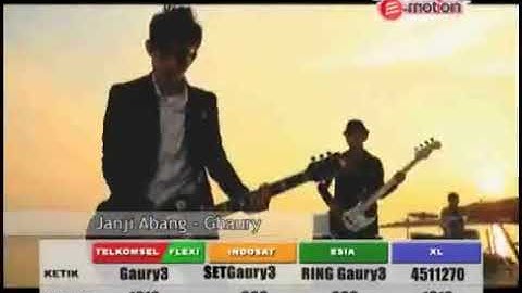 Ghaury - Janji Abang (Official Music Video)