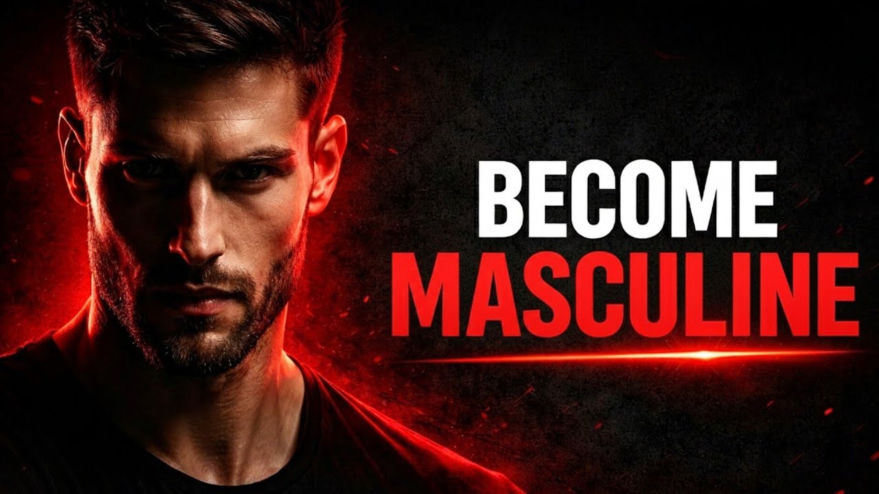 How To Become A Masculine Man – Complete Masterclass | 15 Chapters of Power, Psychology & Presence
