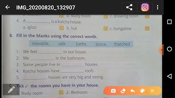 E V S   Class -  1  Chapter  - 12  Part  - 4    Our House