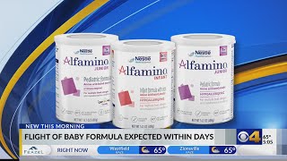 Baby formula set to arrive in Indiana