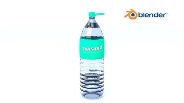 Blender: Realistic Product design#Water Bottle
