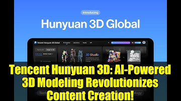 Tencent Hunyuan 3D: AI-Powered 3D Modeling Revolutionizes Content Creation!
