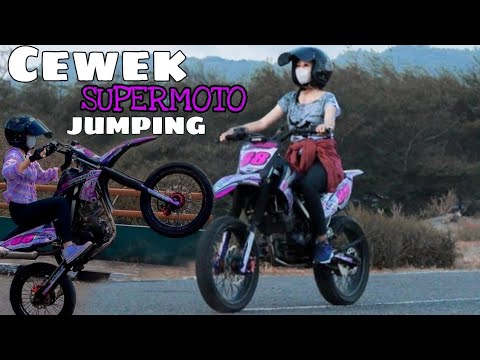 VIDEO CEWEK CANTIK PECINTA SUPERMOTO || Story #Klx #Crf #Supermotocantik #storyWA