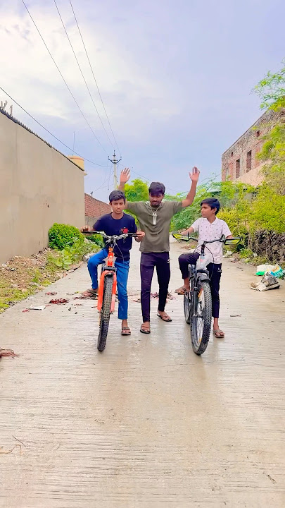 Cycle race bhai vs bhai🔥🔥🔥 #viralvideo #trending #shortvideos #cyclerace #challenge