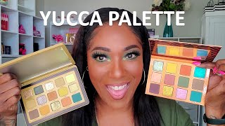 NEW YUCCA PALETTE | Eye Look First Impression | Swatches &amp; Similar Color Stories | KOLORFUL KALMELE