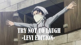 Attack On Titan Try Not To Laugh  Levi Edition