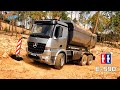 Mercedes Arocs E590 Dump Truck | Double E | RC Construction | Unboxing & First Drive | Cars Trucks 4