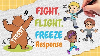 Fight Flight Freeze Response For Kids-Anxiety For Kids-Teens Stress, Anger, Trauma, Mental Health by Mental Health Center Kids 4,959 views 3 months ago 5 minutes, 4 seconds