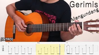 GERIMIS MENGUNDANG - SLAM - Fingerstyle Guitar Tutorial TAB chords