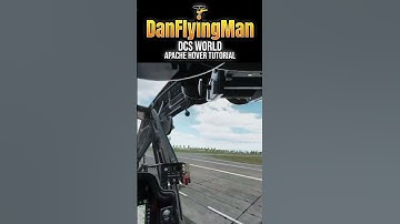 Apache Hover Tutorial [ Part 02 ] DCS World gameplay | DanFlyingMan #shorts