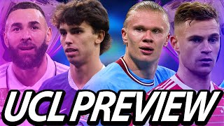 Man City vs Bayern | Real Madrid vs Chelsea | Benfica vs Inter | AC Milan vs Napoli UCL PREVIEW