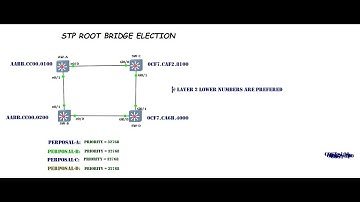 STP Root Bridge Election | In English | Spanning Tree Protocol