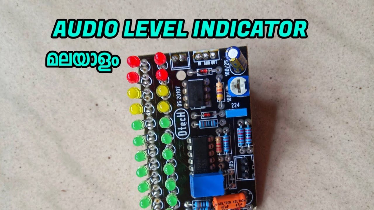 Audio level indicator / review malayalam YouTube