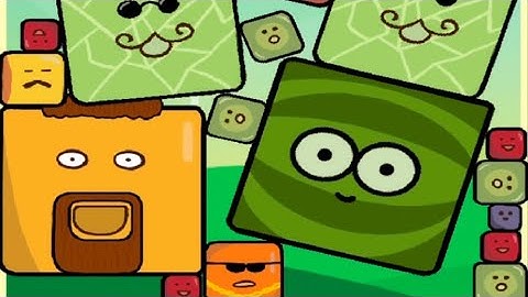 Square Watermelon game ( Merge Game ) 2048 cubes, Merge Blocks Satisfying game #20