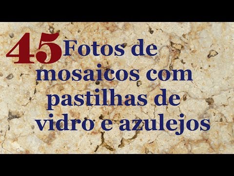 Vídeo: Mosaico De Vidro (61 Fotos): Ladrilhos Cerâmicos Em Grade, Opções De Vidro Colorido Com 4 Cm De Tamanho