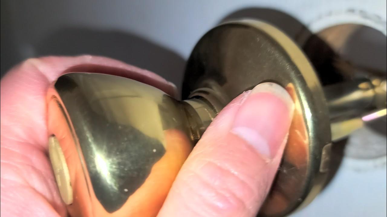 How to install a Kwikset Door Knob SmartKey Install Gone Wrong WTF