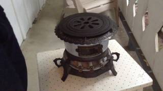 An antique kerosene 