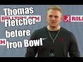 Thomas Fletcher talks Alabama kicker Will Reichard | Importance of Alabama special teams