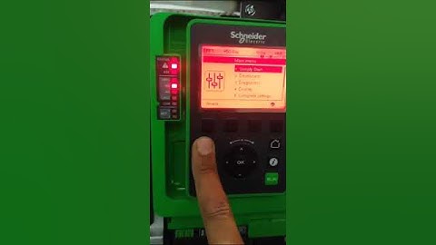 #schneider #vfd #error