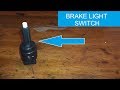 Brake Pedal and Brake Light Sensor Switch Testing and Replacement