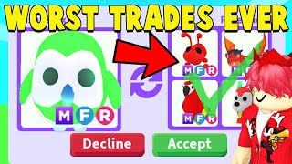 Accepting EVERY TRADE until I get TRADED RED! (Adopt Me)