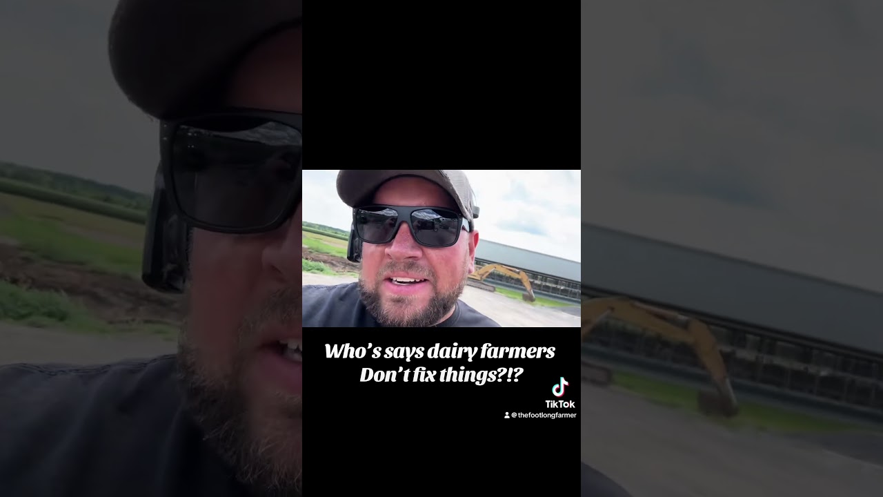 Gave her ol’ dairy farmer repair! 