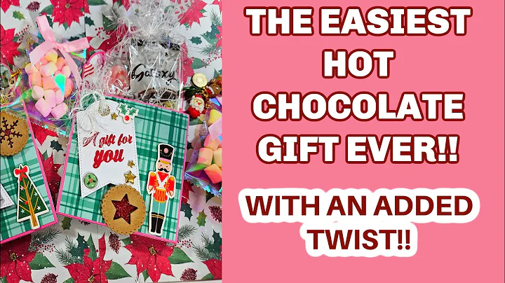 EASY HOT CHOCOLATE GIFT WITH AN ADDED TWIST!! NO DIES NEEDED.