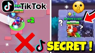 Je teste des TECHNIQUES TIKTOK SECRETES sur BRAWLSTARS...