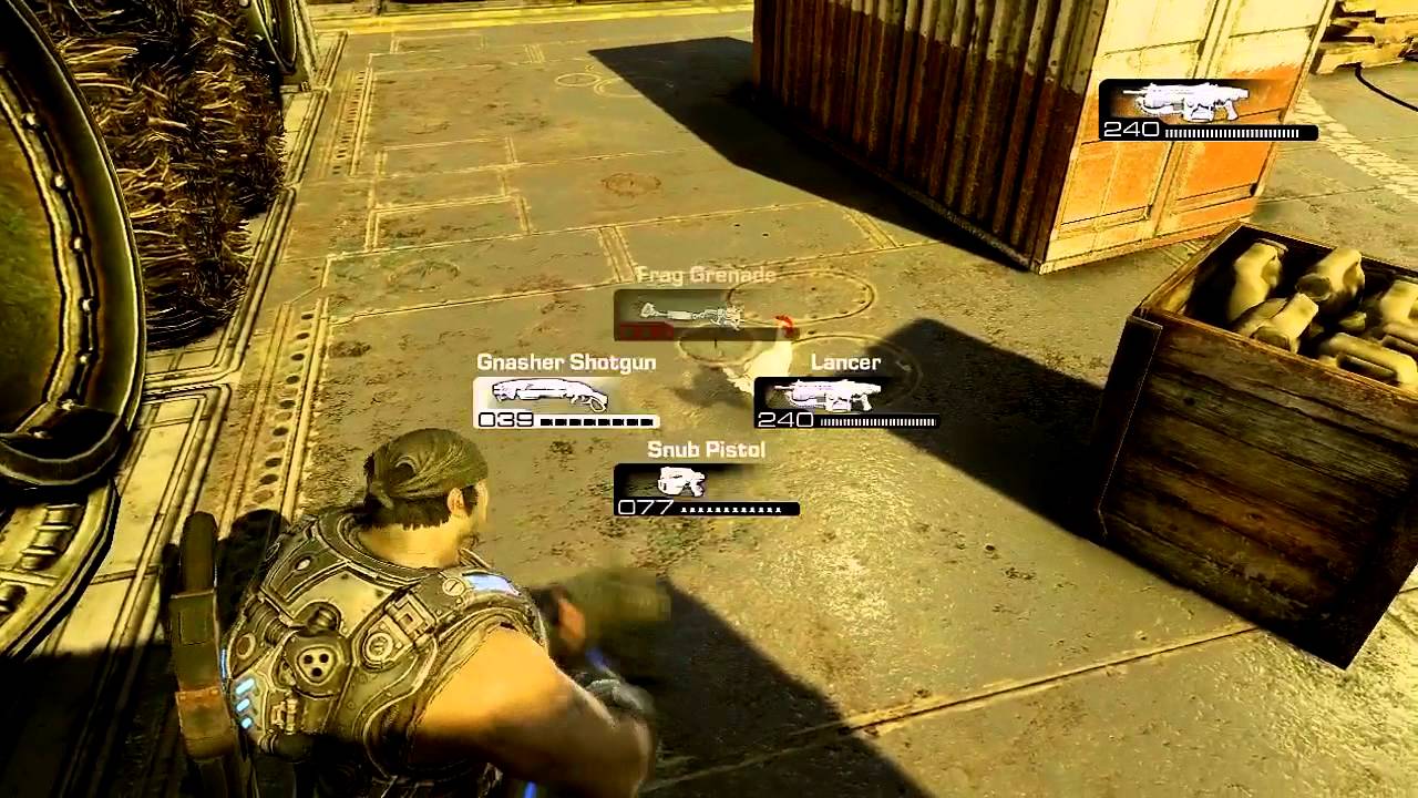 Gears of War 3 Easter Egg Big Golden Lambent Chicken! YouTube