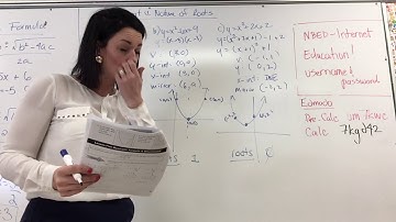 Pre-Calc 11 - Discrimination & Nature of the Root