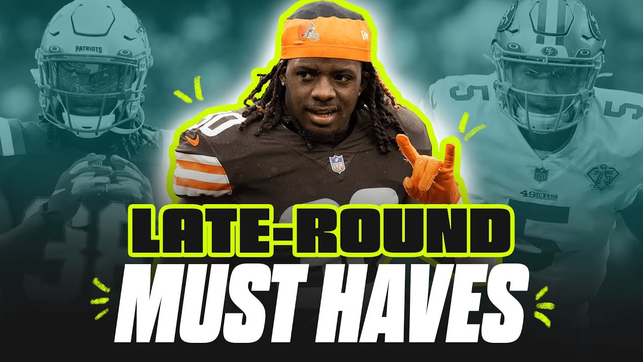 best late round draft picks fantasy football