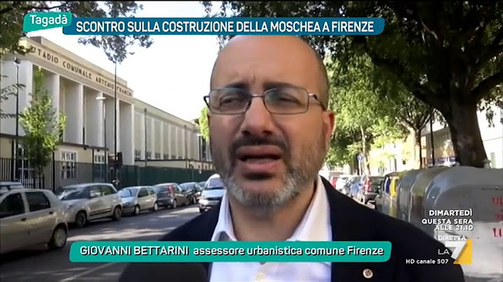 Scontro sulla costruzione della moschea a Firenze