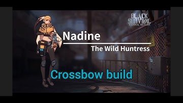 Eternal Return : Black Survival Nadine solo top 1, build Attack speed