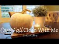 Cozy Fall Clean & Decorate With Me 2019 | Relaxing Cleaning Motivation