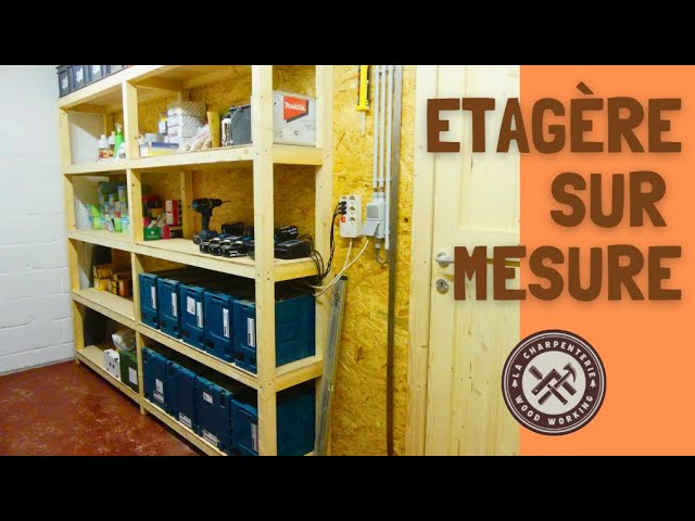 9 meilleures idées sur Etagere rangement garage