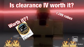 Roblox Military Simulator Is Clearance Iv Worth It?