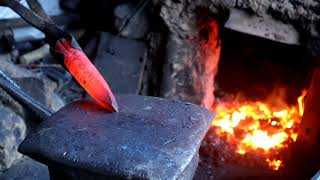 Forging a Wedge: Ancient Blacksmithing Techniques with Creative Hands