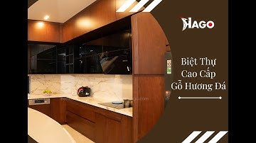 Thi Công Nội Thất Gỗ Hương Đá Tại TP.Vinh, Nghệ An Siêu Vip | Biệt Thự Handico 3 Tầng 550m2