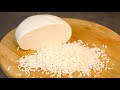 Homemade Mozzarella Cheese Recipe | Mozzarella Cheese without Rennet | How to make Mozzarella Cheese