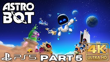 Bot of War & Boy | ASTRO BOT Gameplay Walkthrough Part 5 | PS5 Games | 4K HDR | No Commentary Gaming