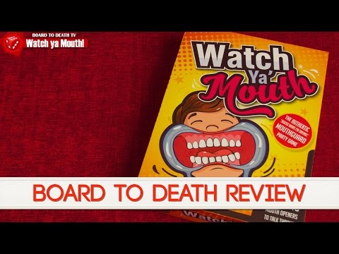 Watch Your Mouth Party Game Quick Review