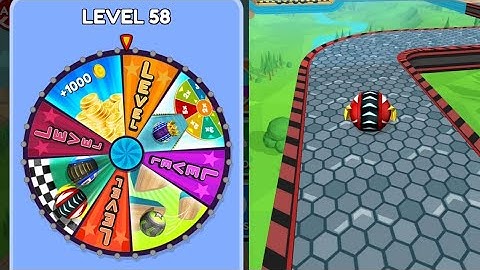 Going Balls Spin the wheel #Level 58 ( Android & IOS Gameplays )