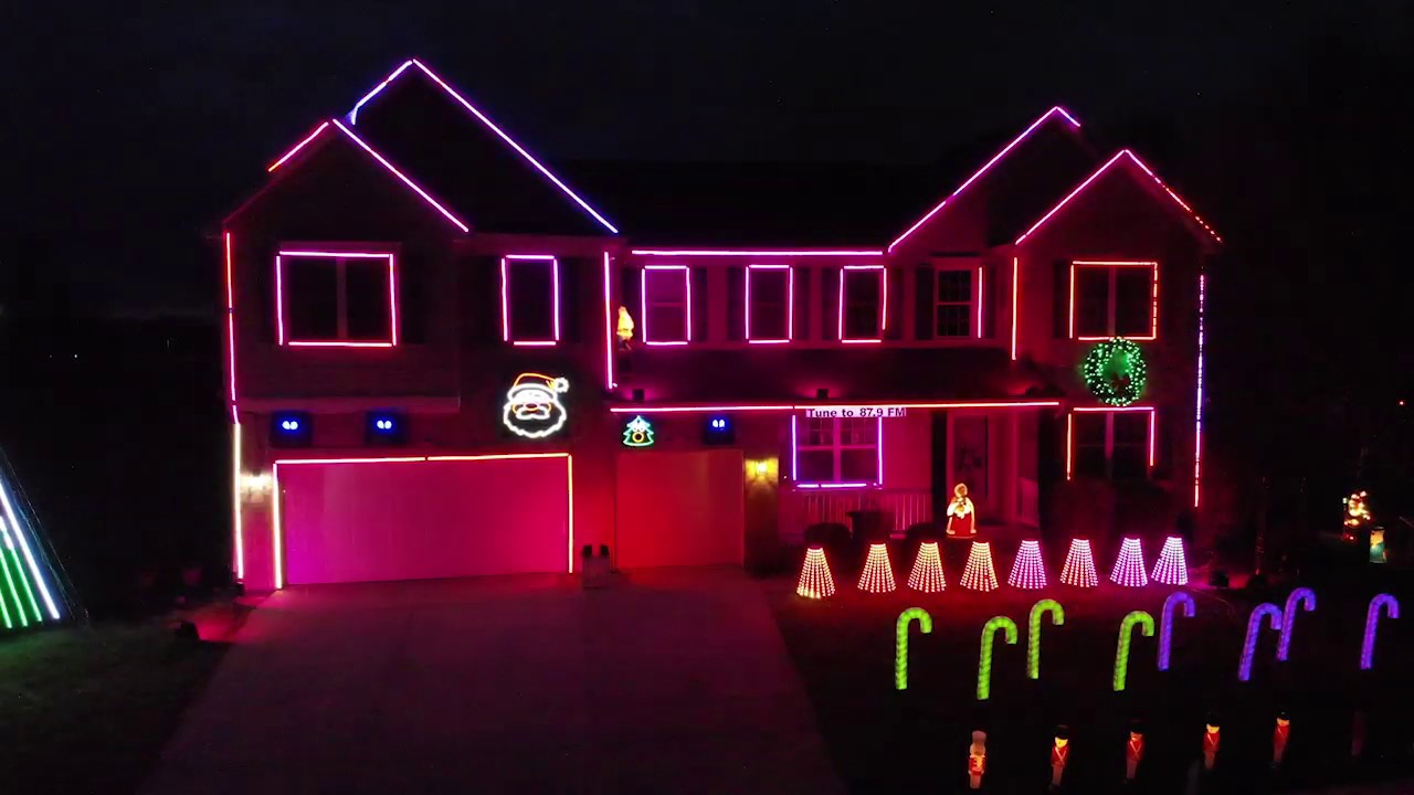 Lights On Lancaster House on Christmas Street YouTube