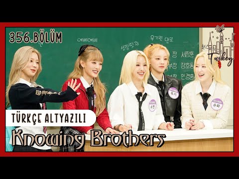 [Türkçe Altyazılı] (G)I-DLE - Knowing Brothers 356.Bölüm (Video Linki Açıklamada)