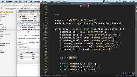 3 Creating the Query for displaying comments in admin part 1 - CMS COMMENTS - PHP COURSE CMS PROJECT
